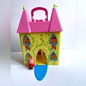 Peppa pig castle and figure